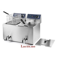 Frityr Dobbel 2x8 liter